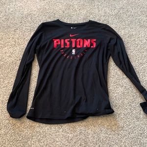 Nike Detroit Pistons long sleeve shirt